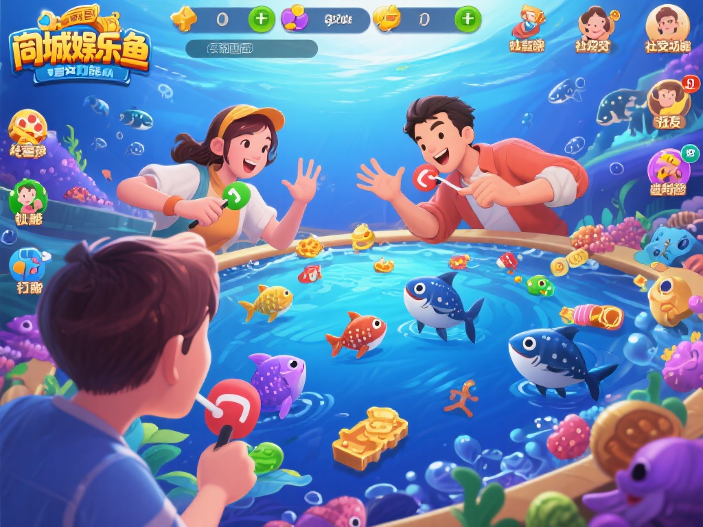 九游娱乐同城娱乐捕鱼:与好友一起体验真实捕鱼竞技的快感! (九游娱乐同城娱乐捕鱼:与好友共战,畅享真实竞技捕鱼乐趣!) 更重要的是,同城娱乐捕鱼的社交功能打破了传统游戏的